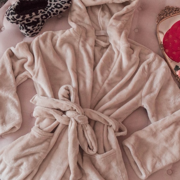 🆕Summer & Rose Cozy Robe in Blush Pink - Standarf Size Ranges from S-L - Picture 2 of 9
